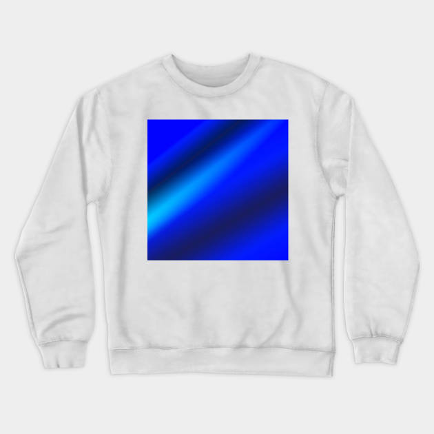 blue black white texture pattern Crewneck Sweatshirt by Artistic_st